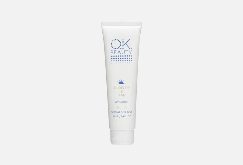 OK Beauty Солнцезащитный крем для лица и тела SPF 50