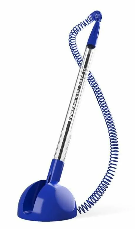 Ручка на подставке шариковая ErichKrause R-301 Desk Pen, узел 1.0 мм, чернила синие