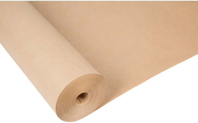 Бумага крафтовая упаковочная, для подаркой и цветов, в рулоне, 70 см х 10 м (плотность 70 грамм)