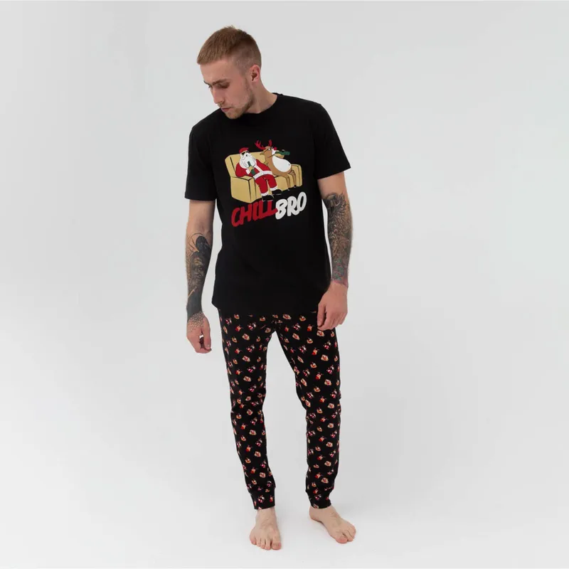 Пижама мужская KAFTAN Chill, размер 56